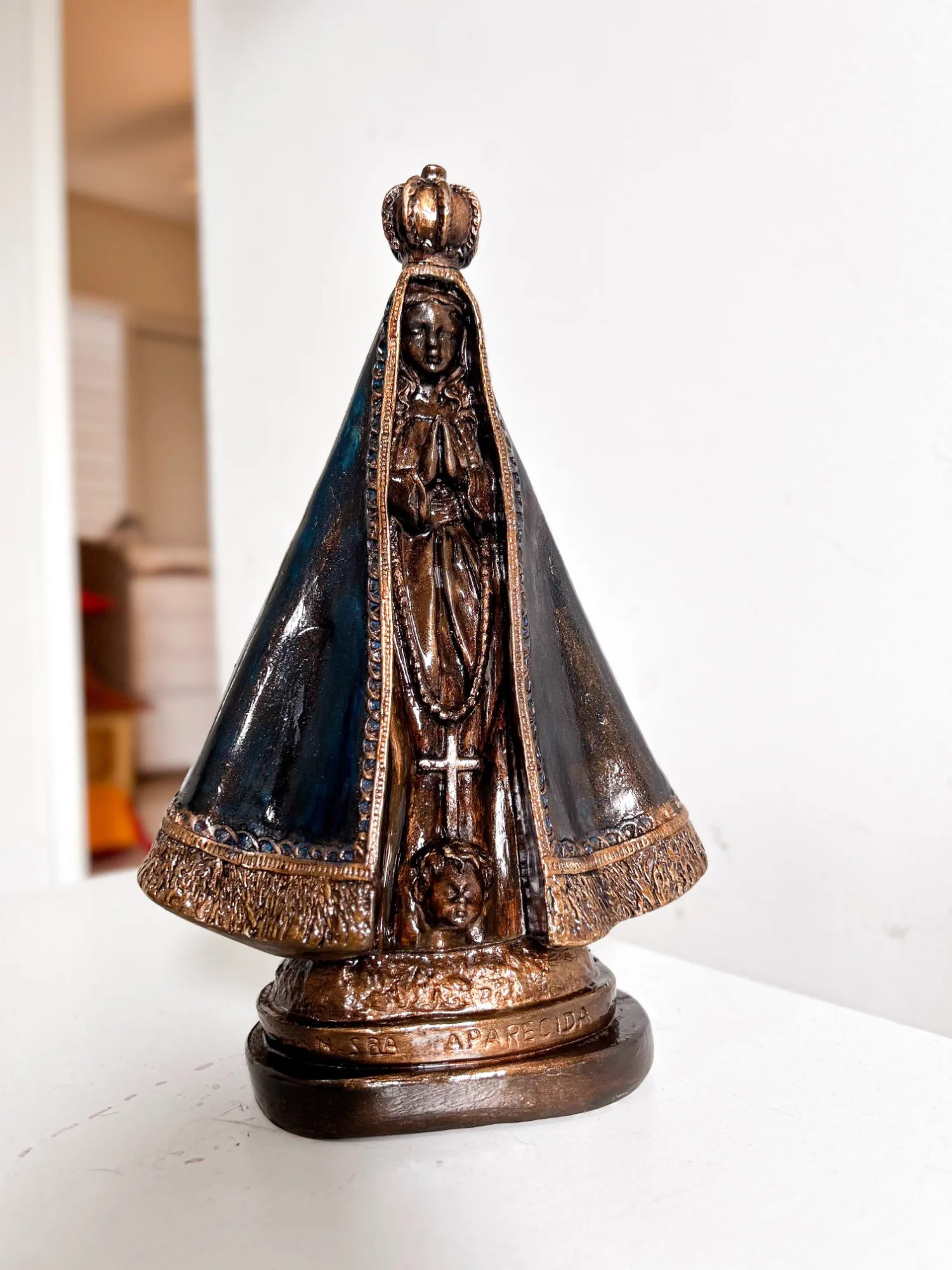 nossa senhora aparecida com manto